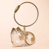 Calico cat Complete Cat Care Set - One-Touch Deshedding Brush, Stainless Steel Nail Clipper & Fur Collection Locket