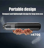 Black Mini Wireless Handheld Vacuum Cleaner——Wireless Mini Dust Cleaner with Strong Suction, USB Type C Charging and Multi Purpose Cleaning Attachments