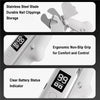 2 in 1 Pet Nail Clippers with Grinder LED Light Rechargeable Electric Dog Cat Nail Trimmer with LCD Display
