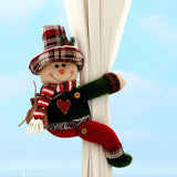 Christmas Home Comfort Set with Flannel Throw Blanket 130x150cm, Plush Indoor Slippers AU 10-11 and Snowman Curtain Tiebacks Set of 2, Festive Holiday Gift Bundle
