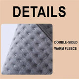 Electric Heating Pad 50*100cm with 9 Heat Levels and 4 Timer Settings, Washable Full Body Heating Mat for Back, Waist, Legs and Shoulders