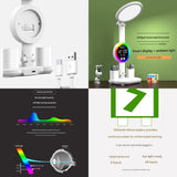 Study Smarter Bundle LED Reading Lamp with Smart Display Pen Holders & White Magnetic Countdown Timer