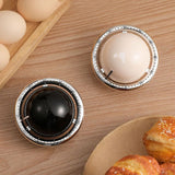 Beige Retro Planet Mechanical Kitchen Timer Magnetic Countdown Clock Battery-Free Metal Core Loud Alarm for Cooking Study