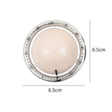 Beige Retro Planet Mechanical Kitchen Timer Magnetic Countdown Clock Battery-Free Metal Core Loud Alarm for Cooking Study