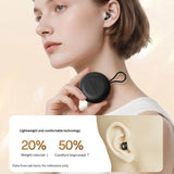 Black 3-in-1 Focus & Productivity Set: Magnetic Mechanical Timer, Noise-Reducing Earplugs & Rechargeable Clip-On LED Reading Light