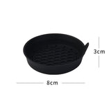 4 Pack Silicone Car Cup Holder Coaster Set – Anti-Slip Heat Resistant Car Cup Mats, Universal Car Interior Drink Pad Accessories