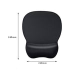 Gray silicone wrist rest with 20-in-1 electronics cleaning kit - portable multi-functional brush set, ergonomic mouse pad, suitable for office and travel. In Australia - Darrahopens