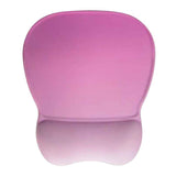 Gradient Pinkish White silicone wrist rest with 20-in-1 electronics cleaning kit - portable multi-functional brush set, ergonomic mouse pad, suitable for office and travel. In Australia - Darrahopens