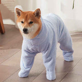 Pet Wearable Bathrobe Towel (Size XXL) - Quick-drying, absorbent full-body cover with hood and zipper, suitable for dog and cat grooming In Australia - Darrahopens