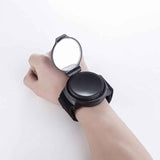 Bicycle Wrist Rearview Mirror 360 Rotatable - Adjustable Wrist Mounted Convex Cycling Mirror, 360 degree Rotation, Arm Strap Handlebar Mount, Cycling Safety for Urban Commuting and Travel Use In Australia - Darrahopens