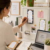 8 Pack Floral Magnetic Notepads for Fridge, Cute Shopping List Planner Memo Pads with 25 Sheets Each, Tear Off Weekly To Do List Notes for Home Kitchen Office School Organisation and Daily Reminders In Australia - Darrahopens
