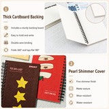 Fruit Series To Do List Notebook (Apple) – Spiral Bound Journal with Cute Fruit Cover, 80 Sheets, Portable Planner for Daily Notes, Study, Office and Personal Organisation In Australia - Darrahopens