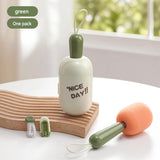 Green Portable 3-in-1 Cup Cleaning Brush Set – Extendable long-handled sponge head cup brush, silicone rim brush, and crevice brush; travel cup cleaner with storage case In Australia - Darrahopens