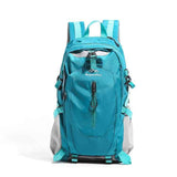 Lake Blue Outdoor Hiking Backpack - Lightweight Nylon Travel Daypack with Multi Pocket Storage, Water Resistant Design, Breathable Back Support for Trekking Camping Cycling Adventures In Australia - Darrahopens