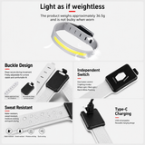 Blue Running Belt and 2 Pack LED Wrist Light Set Outdoor Sports Waist Bag with Water Bottle Holder Reflective Running Belt and Rechargeable Safety Wrist Lights for Night Running Hiking Cycling Fitness In Australia - Darrahopens