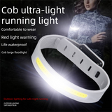 2 Pack Rechargeable Running Lights - USB-C Charging, 3 Lighting Modes, Adjustable Wrist, Ankle and Backpack Safety Lights for Night Running and Cycling