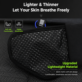 Black Running Waist Pack Sports Belt with Water Bottle Holder Adjustable Phone Waist Bag Reflective Lightweight Fanny Pack for Marathon Running Hiking Cycling Walking Fitness and Outdoor Activities