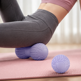Massage Ball Set - Purple TPR Peanut Ball and Single Ball Combo - Foot Arch, Neck, Shoulder and Back Muscle Release Tool for Fitness, Mobility and Everyday Recovery In Australia - Darrahopens