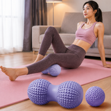 Massage Ball Set - Purple TPR Peanut Ball and Single Ball Combo - Foot Arch, Neck, Shoulder and Back Muscle Release Tool for Fitness, Mobility and Everyday Recovery In Australia - Darrahopens