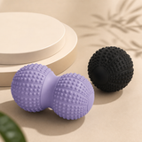 Massage Ball Set - Black TPR Peanut Ball and Single Ball - Trigger Point Self Massage for Feet, Arches, Neck, Shoulders, Back and Post Workout Recovery In Australia - Darrahopens
