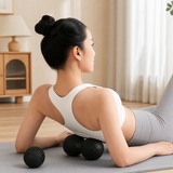 Massage Ball Set - Black TPR Peanut Ball and Single Ball - Trigger Point Self Massage for Feet, Arches, Neck, Shoulders, Back and Post Workout Recovery In Australia - Darrahopens