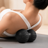 Massage Ball Set - Black TPR Peanut Ball and Single Ball - Trigger Point Self Massage for Feet, Arches, Neck, Shoulders, Back and Post Workout Recovery In Australia - Darrahopens