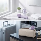 Purple Heated Silicone Facial Cleansing Brush - Dual Sided, Rechargeable, 3 Vibration Levels, Magnetic Charging for Daily Skincare, Bathroom and Travel In Australia - Darrahopens