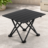 Black Portable Folding Table - 57*41cm Carbon Steel Compact Carry Design, Quick Setup and Space Saving Storage for Market Stalls, Camping and Outdoor Use In Australia - Darrahopens