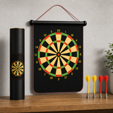 12 Inch Magnetic Dart Board Set - 40 x 32 cm, 3 mm Thick Target with 4 Darts, Compact Indoor Family Game for Home, Parties and Travel In Australia - Darrahopens