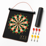 17 Inch Magnetic Dart Board Set -  50 x 42  cm, 3 mm Thick Target with 6 Darts, Compact Indoor Family Game for Home, Parties and Travel In Australia - Darrahopens