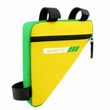 Yellow-green Bicycle Frame Bag - Triangular Storage Bag for Cycling, Outdoor Rides and Daily Commuting In Australia - Darrahopens
