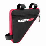 Black-red Bicycle Frame Bag - Triangular Storage Bag for Cycling, Outdoor Rides and Daily Commuting In Australia - Darrahopens