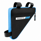 Black-blue Bicycle Frame Bag - Triangular Storage Bag for Cycling, Outdoor Rides and Daily Commuting In Australia - Darrahopens