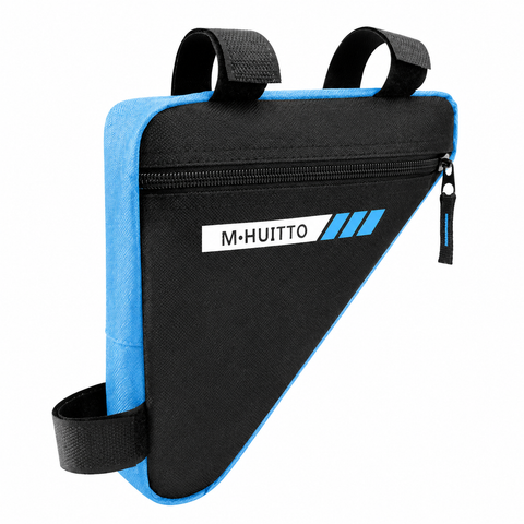 Black-blue Bicycle Frame Bag - Triangular Storage Bag for Cycling, Outdoor Rides and Daily Commuting In Australia - Darrahopens