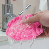 2 Pack Silicone Body Scrubber Shower Brush Pink Octagon Bath Brush Exfoliating Back Scrubber with Handle for Men Women Home Bathroom Body Cleaning In Australia - Darrahopens