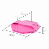 2 Pack Silicone Body Scrubber Shower Brush Pink Octagon Bath Brush Exfoliating Back Scrubber with Handle for Men Women Home Bathroom Body Cleaning In Australia - Darrahopens