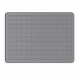 Gray Extra Large Silicone Countertop Protector & Dish Drying Mat - Dishwasher Safe ( 76x53cm)
