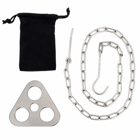 Stainless Steel Camping Tripod Hanger with Adjustable Chain and Hook for Outdoor Cooking, Campfire Hanging Pot and Bush Camping In Australia - Darrahopens