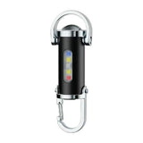 Mini Keychain Flashlight - 2 Pack Portable LED Torch with Hook, Pocket Outdoor Light