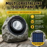 Solar Rock Garden Light - Outdoor LED Landscape Light with Solar Panel, Waterproof Stone Effect Lamp In Australia - Darrahopens