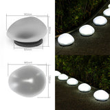Solar Pebble Garden Light White light - Outdoor LED Rock Lamp with Solar Panel, Waterproof Landscape Lighting In Australia - Darrahopens