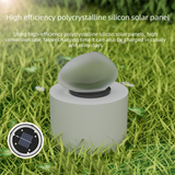 Solar Pebble Garden Light White light - Outdoor LED Rock Lamp with Solar Panel, Waterproof Landscape Lighting In Australia - Darrahopens