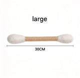 Felt Catnip Cat Toy Stick for Cats, 2 Pack 30cm Interactive Chew and Play Toys for Indoor Cats