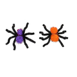 Halloween Spider Hair Clip Set 2 Pack Purple Costume Party Accessory for Dress Up Events