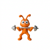 Cartoon Ant Figurine Desk Decor- Weightlifting Ants-Home Office Desk Decoration, Stress Relief Gift and Creative Workspace Accessory In Australia - Darrahopens