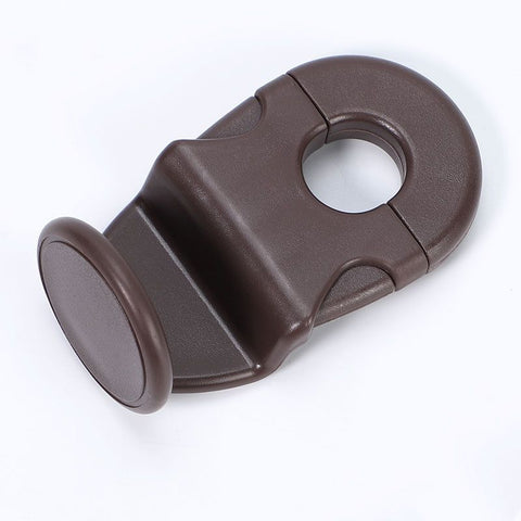 Brown Car Headrest Hooks, 4 Pack ABS Seat Back Hangers for Bags, Umbrellas, and Groceries In Australia - Darrahopens