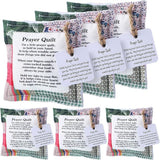 6-Piece Pocket Prayer Quilts with Cross Inside (Style 2) - Mini Cloth and Cotton Cross Keepsakes, Compact Christian Encouragement Gifts for Church, Easter, Weddings and Care Visits In Australia - Darrahopens