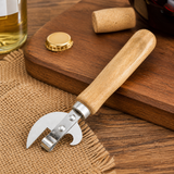 3 in 1 Stainless Steel Bottle Opener with Wood Handle (3 Pack) - Wine Corkscrew, Beer Cap and Can Opener, Compact Bar Tool for Kitchen Picnics and Hospitality In Australia - Darrahopens