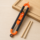 Precision Contour Gauge with Lock Feature & 2 Woodworking Pencils - Adjustable Wood Scribing Ruler for Irregular Curves, Oval Templates, Woodworking Marking and DIY Layout In Australia - Darrahopens
