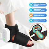 Air Compression Heated Foot Massager, Sole & Ankle Dual Zone Kneading with 4 Intensities, 4 Temp and 3 Airbag Massage Modes - Cordless USB Rechargeable and 360°Wrap Around Design for Home Relaxation Gift & Pain Relief Therapy In Australia - Darrahopens